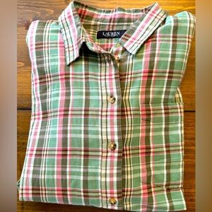 Lauren Ralph Lauren Plaid button down